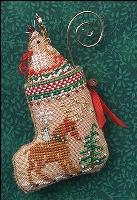 JN305 Gingerbread Mouse Reindeer Stocking JN305 Gingerbread Mouse Reindeer Stocking