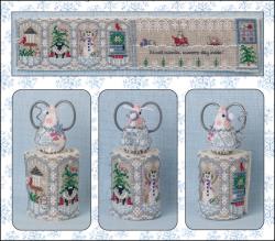 Winter Mouse Scissor Roll Winter Mouse Scissor Roll