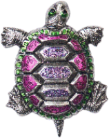VW08 Just Nan Painted Turtle Vintage Winder VW08 Just Nan Painted Turtle Vintage Winder