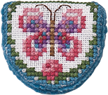 Pink Ladies Needlebook - Butterfly Pink Ladies Needlebook - Butterfly
