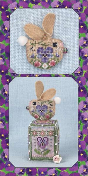 JNLEPB Pansy Bunny Ornament April 2021 • Click image for details JNLEPB Pansy Bunny Ornament April 2021 • Click image for details